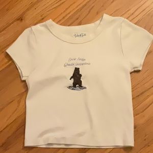 brandy melville baby tee